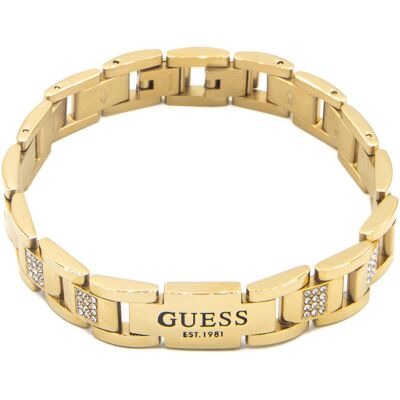 Guess Brățară la modă placată cu aur Frontiers JUMB01342JWYGT/U Guess Brățară la modă placată cu aur Frontiers JUMB01342JWYGT/U