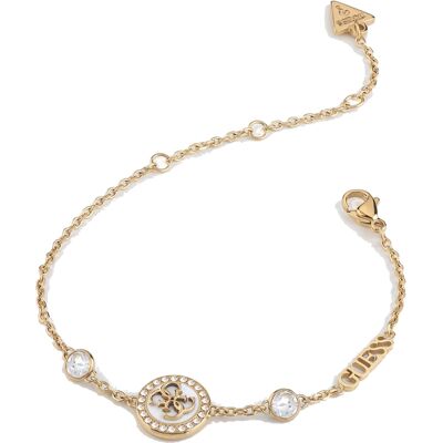 Guess Brățară minunată placată cu aur Dreaming Guess JUBB03120JWYGWH 14,5 - 18,5 cm Guess Brățară minunată placată cu aur Dreaming Guess JUBB03120JWYGWH 14,5 - 18,5 cm
