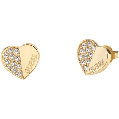 Guess Cercei delicați placați cu aur Lovely Guess JUBE03038JWYGT/U Guess Cercei delicați placați cu aur Lovely Guess JUBE03038JWYGT/U