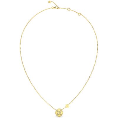 Guess Colier fin placat cu aur Wild Flower JUBN05502JWYGT/U Guess Colier fin placat cu aur Wild Flower JUBN05502JWYGT/U