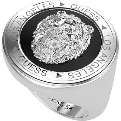 Guess Inel elegant din oțel pentru bărbați Lion King JUMR01315JWSTBK 64 mm Guess Inel elegant din oțel pentru bărbați Lion King JUMR01315JWSTBK 64 mm