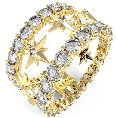 Guess Fermecător inel placat cu aur Guess In The Sky JUBR03320JWYG 52 mm Guess Fermecător inel placat cu aur Guess In The Sky JUBR03320JWYG 52 mm