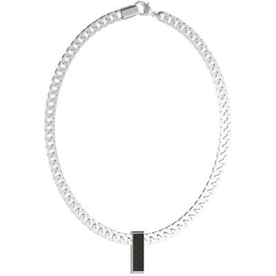 Guess Colier distinctiv pentru femei din oțel JUMN03223JWSTBKT-U Guess Colier distinctiv pentru femei din oțel JUMN03223JWSTBKT-U