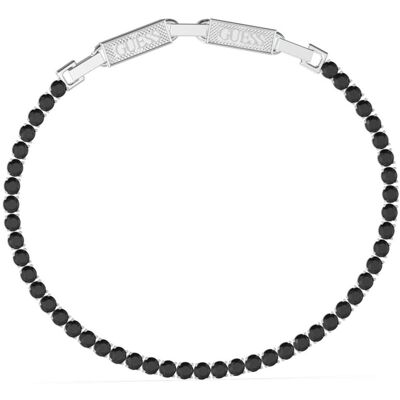 Guess Brățară din oțel pentru bărbați cu zirconi Eternity JUMB03237JWSTBKT/U Guess Brățară din oțel pentru bărbați cu zirconi Eternity JUMB03237JWSTBKT/U