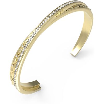 Guess Brățară solidă placată cu aur Stylish Guess JUBB04584JWYG 5,5 cm Guess Brățară solidă placată cu aur Stylish Guess JUBB04584JWYG 5,5 cm