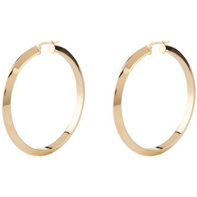 Guess Cercei placați cu aur Hoops I Did It Again JUBE04193JWYGT/U Guess Cercei placați cu aur Hoops I Did It Again JUBE04193JWYGT/U