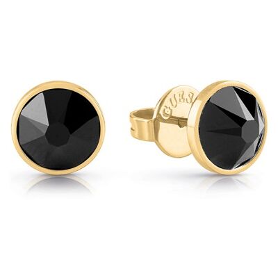 Guess Cercei din oțel pentru bărbați cu cristale negre Frontiers JUME01343JWSTBKT/U Guess Cercei din oțel pentru bărbați cu cristale negre Frontiers JUME01343JWSTBKT/U