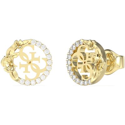 Guess Cercei placați cu aur tip stud 4 Love JUBE05041JWYGT/U Guess Cercei placați cu aur tip stud 4 Love JUBE05041JWYGT/U