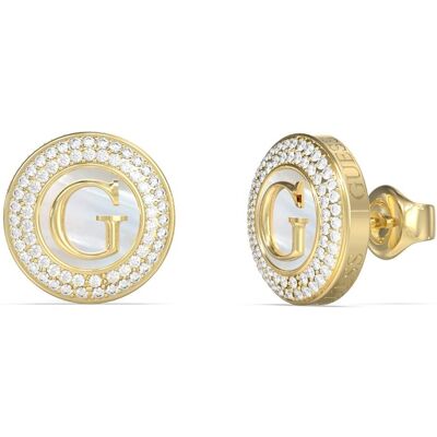 Guess Cercei placați cu aur tip știft G Talisman JUBE06205JWYGT/U Guess Cercei placați cu aur tip știft G Talisman JUBE06205JWYGT/U