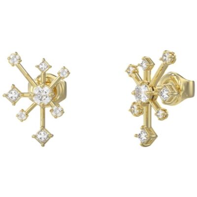 Guess Cercei tip stud placați cu aur, strălucitori Galaxy JUBE05566JWYGT/U Guess Cercei tip stud placați cu aur, strălucitori Galaxy JUBE05566JWYGT/U