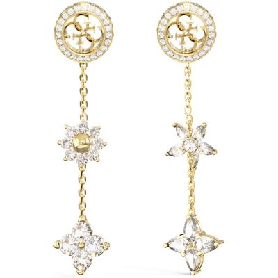 Guess Cercei suspendați placați cu aur Flori Secret Garden JUBE06036JWYGT/U Guess Cercei suspendați placați cu aur Flori Secret Garden JUBE06036JWYGT/U