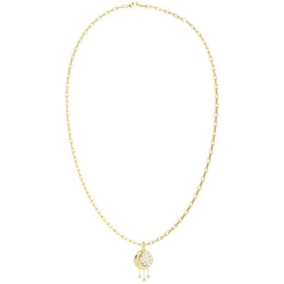 Guess Colier placat cu aur Luna Aurora JUBN06227JWYGT/U Guess Colier placat cu aur Luna Aurora JUBN06227JWYGT/U
