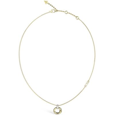 Guess Colier placat cu aur cu cristale Oh My G JUBN04518JWYGT/U Guess Colier placat cu aur cu cristale Oh My G JUBN04518JWYGT/U