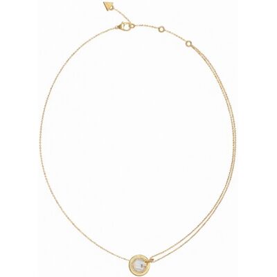 Guess Colier placat cu aur cu sidef G Crystal JUBN05437JWYGT/U Guess Colier placat cu aur cu sidef G Crystal JUBN05437JWYGT/U
