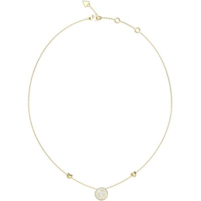 Guess Colier placat cu aur cu sidef G Talisman JUBN06201JWYGT/U Guess Colier placat cu aur cu sidef G Talisman JUBN06201JWYGT/U