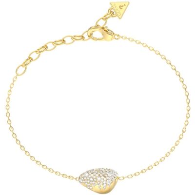 Guess Brățară placată cu aur cu cristale Moon Drops JUBB06254JWYG 18,4 cm Guess Brățară placată cu aur cu cristale Moon Drops JUBB06254JWYG 18,4 cm