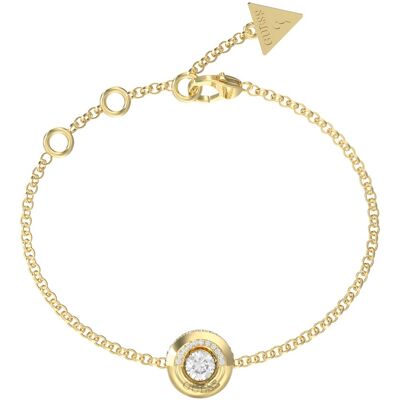 Guess Brățară placată cu aur cu zirconiu și cristale Majorelle JUBB05378JWYG 18,4 cm Guess Brățară placată cu aur cu zirconiu și cristale Majorelle JUBB05378JWYG 18,4 cm
