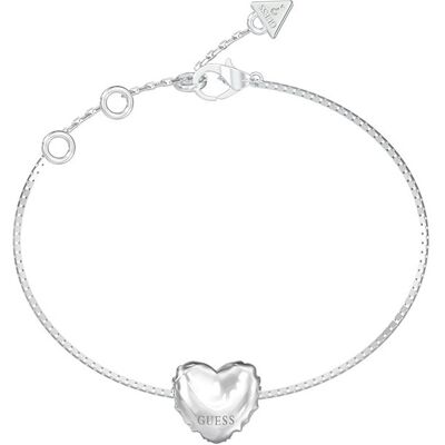 Guess Brățară pentru femei Inimă Iconique JUBB05542JWRH 21 cm Guess Brățară pentru femei Inimă Iconique JUBB05542JWRH 21 cm