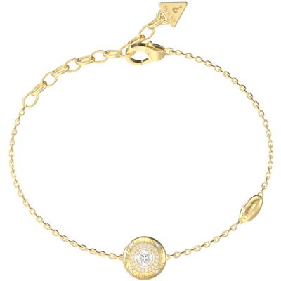 Guess Brățară fermecătoare placată cu aur Sparks JUBB06288JWYG 18,4 cm Guess Brățară fermecătoare placată cu aur Sparks JUBB06288JWYG 18,4 cm