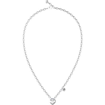 Guess Colier romantic din oțel cu inimi Crazy In Love JUBN05216JWRHT/U Guess Colier romantic din oțel cu inimi Crazy In Love JUBN05216JWRHT/U