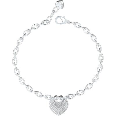 Guess Brățară romantică din oțel Crazy In Love JUBB05214JWRH 18.5 cm Guess Brățară romantică din oțel Crazy In Love JUBB05214JWRH 18.5 cm