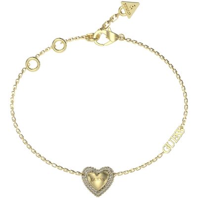 Guess Brățară romantică placată cu aur Beloved JUBB05022JWYG 21 cm Guess Brățară romantică placată cu aur Beloved JUBB05022JWYG 21 cm