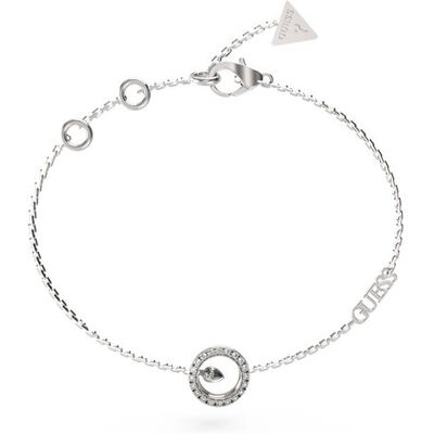 Guess Brățară elegantă placată din oțel cu zirconi Tiny Dancer JUBB04656JWRH 14.5 cm Guess Brățară elegantă placată din oțel cu zirconi Tiny Dancer JUBB04656JWRH 14.5 cm