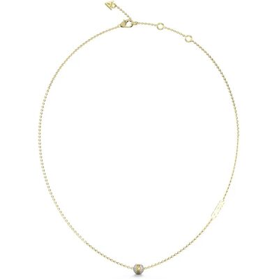 Guess Colier elegant placat cu aur Calypso JUBN04455JWYGT/U Guess Colier elegant placat cu aur Calypso JUBN04455JWYGT/U