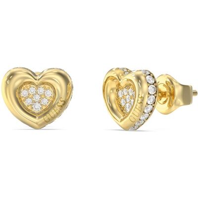Guess Cercei inimioare cu cristale L.O.V.E. JUBE05466JWYGT/U Guess Cercei inimioare cu cristale L.O.V.E. JUBE05466JWYGT/U