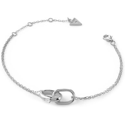 Guess Brățară de argint pentru femei Nuances JSBB04559JWRH 18,4 cm Guess Brățară de argint pentru femei Nuances JSBB04559JWRH 18,4 cm
