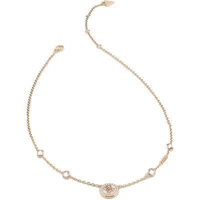 Guess Colier elegant placat cu aur Dreaming Guess JUBN03119JWYGWHT/U Guess Colier elegant placat cu aur Dreaming Guess JUBN03119JWYGWHT/U
