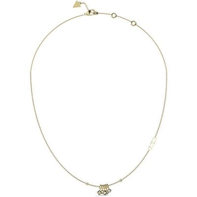 Guess Colier stilat placat cu aur cu pandantive Tiny Dancer JUBN04646JWYGT/U Guess Colier stilat placat cu aur cu pandantive Tiny Dancer JUBN04646JWYGT/U