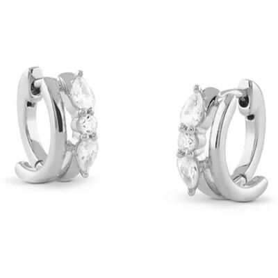 Guess Cercei rotunzi uimitori cu zirconiu cubic Nuances JSBE04520JWRHT/U Guess Cercei rotunzi uimitori cu zirconiu cubic Nuances JSBE04520JWRHT/U