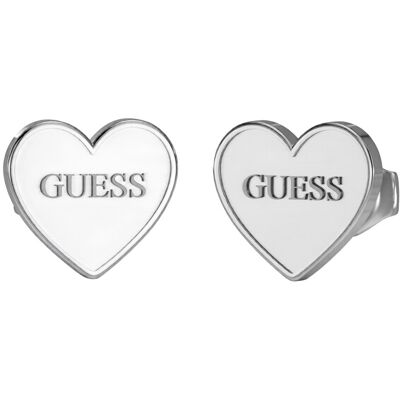 Guess Cercei superbi din oțel Inimă JUBE02171JWRHT/U Guess Cercei superbi din oțel Inimă JUBE02171JWRHT/U
