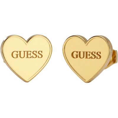 Guess Cercei superbi auriți Inimă JUBE02171JWYGT/U Guess Cercei superbi auriți Inimă JUBE02171JWYGT/U
