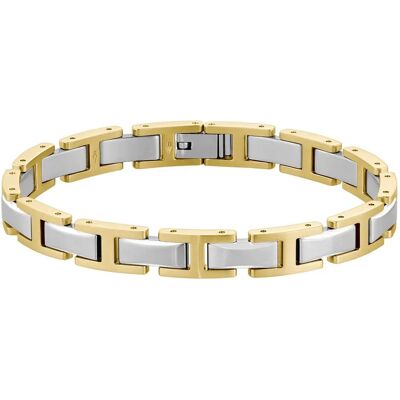 Hugo Boss Brățară bicoloră din oțel pentru bărbați Nolan 1580793 Hugo Boss Brățară bicoloră din oțel pentru bărbați Nolan 1580793