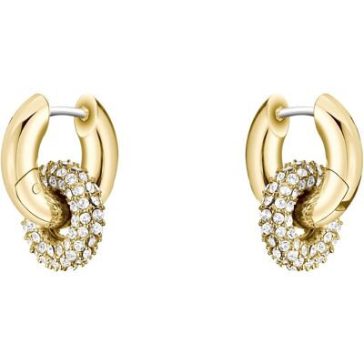 Hugo Boss Cercei moderni placați cu aur 2în1 Live Precious 1580759 Hugo Boss Cercei moderni placați cu aur 2în1 Live Precious 1580759
