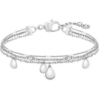 Hugo Boss Brățară triplă din oțel pentru femei Selena 1580767 Hugo Boss Brățară triplă din oțel pentru femei Selena 1580767