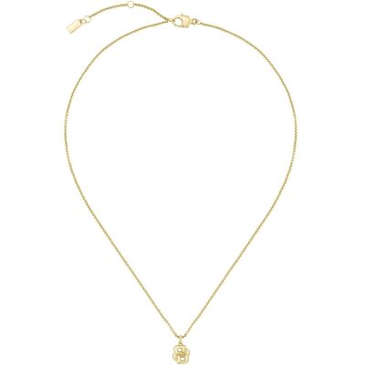 Hugo Boss Colier original pentru femei placat cu aur Double B 1580747 Hugo Boss Colier original pentru femei placat cu aur Double B 1580747