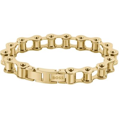 Hugo Boss Brățară originală placată cu aur pentru bărbați 1580532 Hugo Boss Brățară originală placată cu aur pentru bărbați 1580532