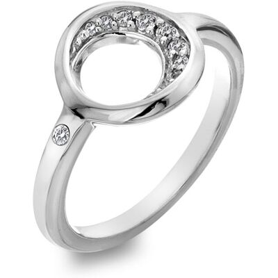 Hot Diamonds Inel elegant din argint cu diamant și topazCelestial DR232 51 mm Hot Diamonds Inel elegant din argint cu diamant și topazCelestial DR232 51 mm