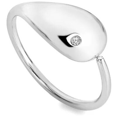 Hot Diamonds Inel elegant din argint cu diamant Tide DR281 58 mm Hot Diamonds Inel elegant din argint cu diamant Tide DR281 58 mm