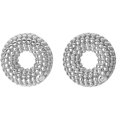 Hot Diamonds Cercei frumoși din argint cu diamante Forever DE725 Hot Diamonds Cercei frumoși din argint cu diamante Forever DE725