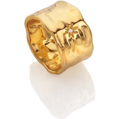 Hot Diamonds Inel de lux cu diamante placat cu aur Jac Jossa Soul DR253 56 mm Hot Diamonds Inel de lux cu diamante placat cu aur Jac Jossa Soul DR253 56 mm