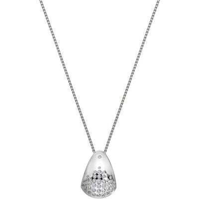 Hot Diamonds Colier de lux din argint cu diamante și topaz Spritz DP1082 Hot Diamonds Colier de lux din argint cu diamante și topaz Spritz DP1082