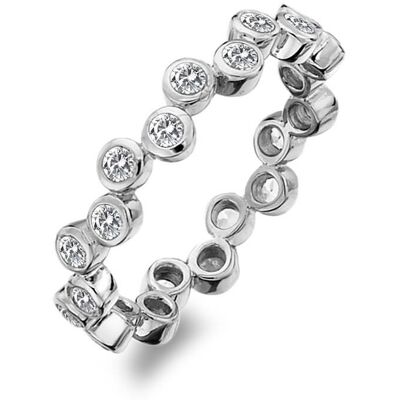 Hot Diamonds Inel de lux din argint cu topaz și diamant Willow DR208 59 mm Hot Diamonds Inel de lux din argint cu topaz și diamant Willow DR208 59 mm