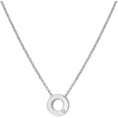 Hot Diamonds Colier minimalist din argint cu diamante Diamond Amulets DP892 Hot Diamonds Colier minimalist din argint cu diamante Diamond Amulets DP892