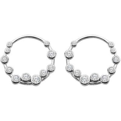 Hot Diamonds Cercei moderni din argint Tender DE893 Hot Diamonds Cercei moderni din argint Tender DE893