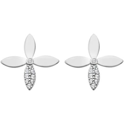 Hot Diamonds Cercei tip stud din argint Floare Eden DE892 Hot Diamonds Cercei tip stud din argint Floare Eden DE892