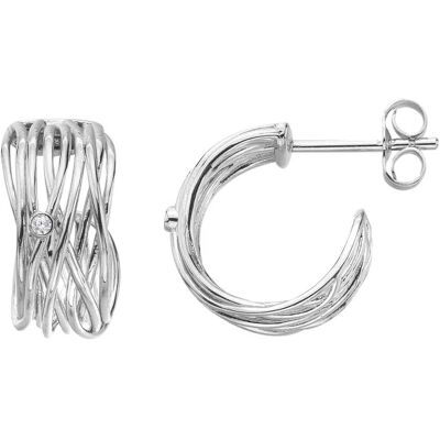 Hot Diamonds Cercei încântători din argint String DE895 Hot Diamonds Cercei încântători din argint String DE895